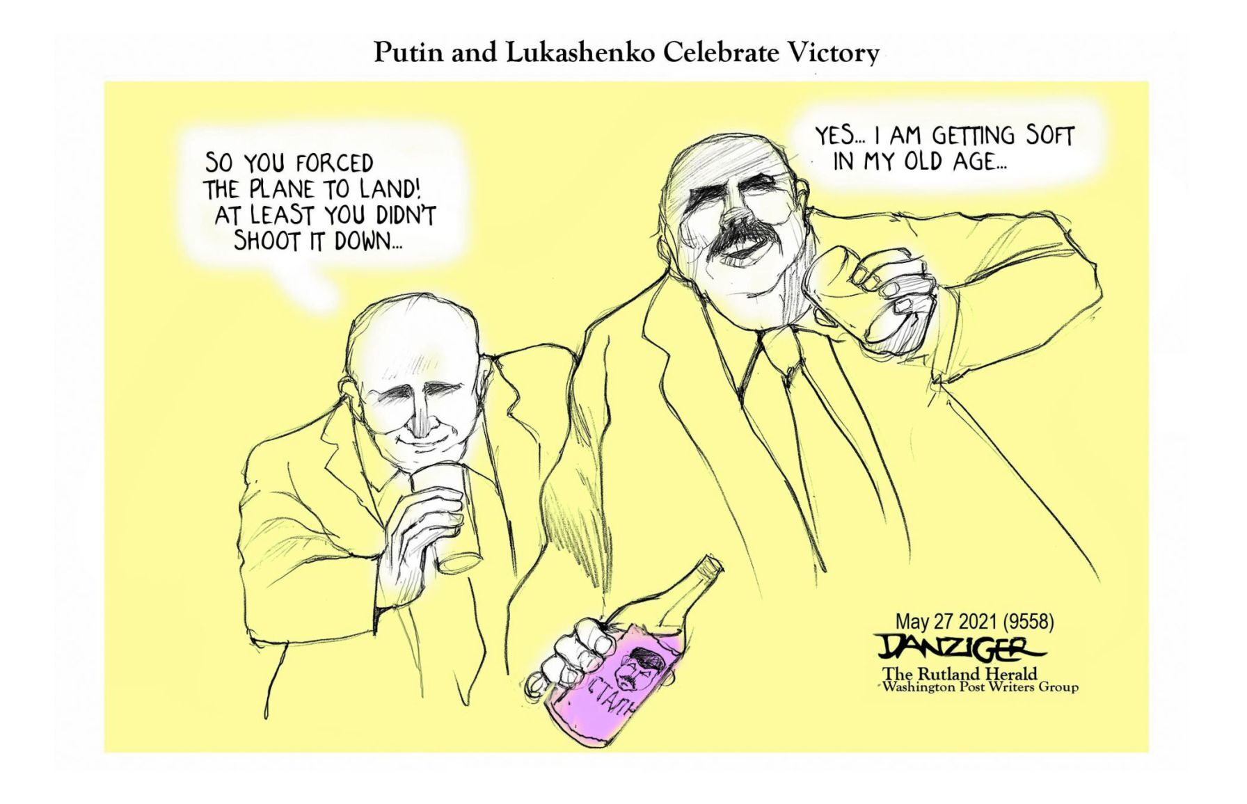 Jeff Danziger cartoon